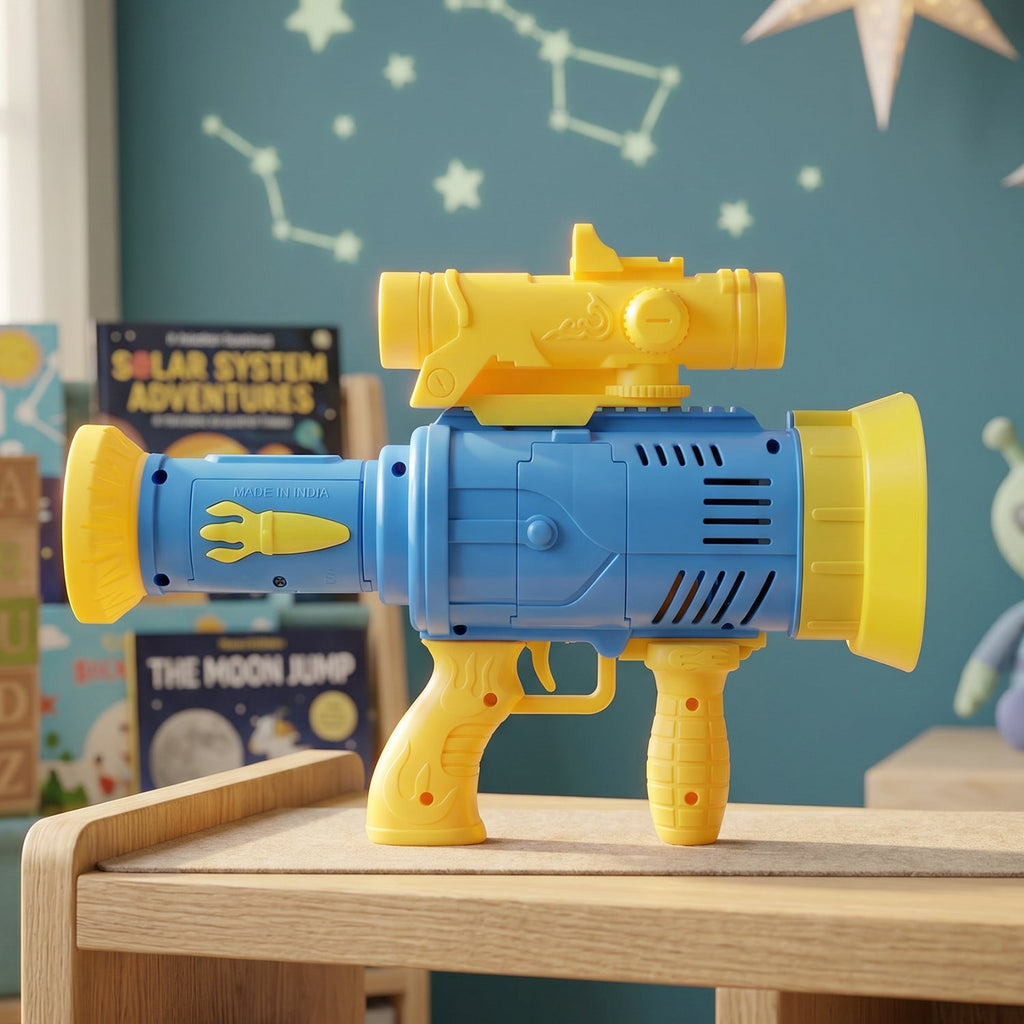 Electric bubble blower toy for kids