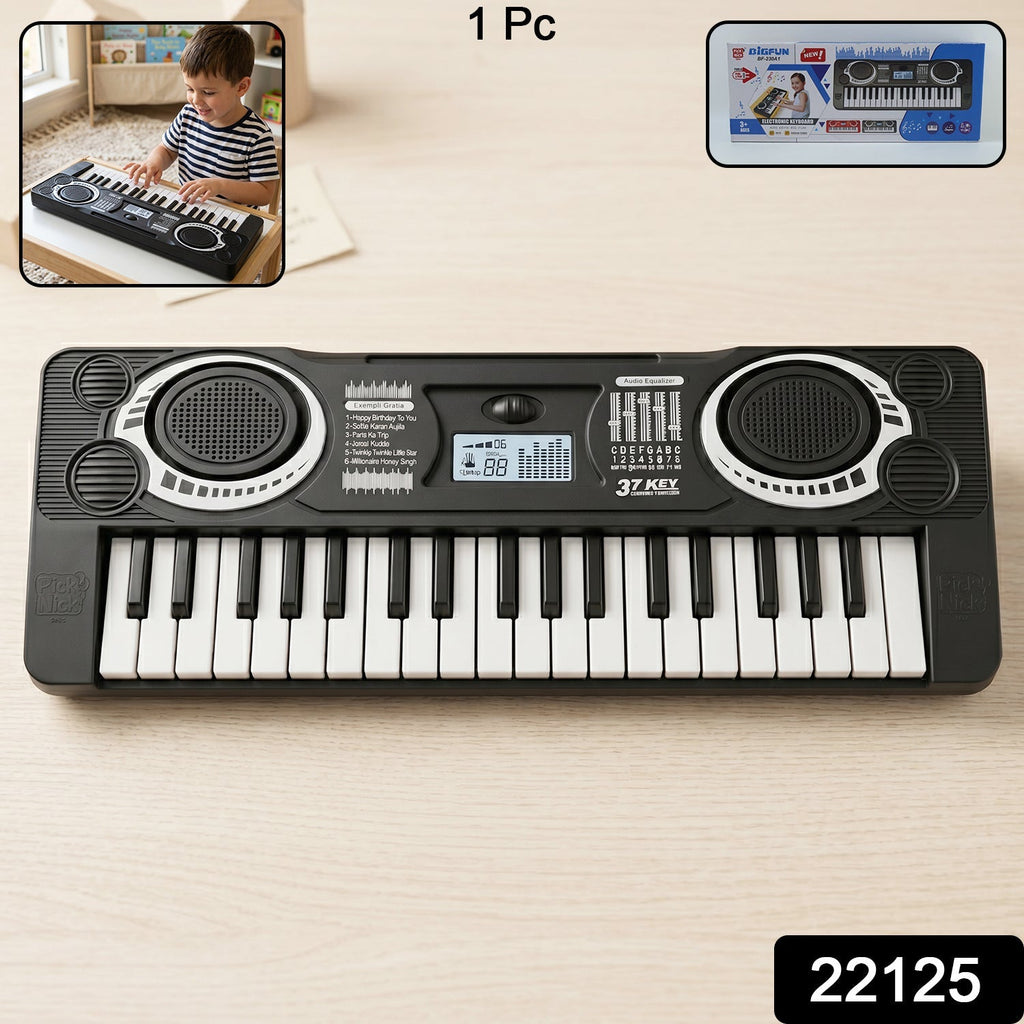 Mini piano keyboard toy in vibrant colors, perfect for children's playtime