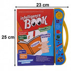 Size guide for the interactive learning book educational toy