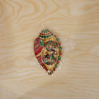 Packaged leaf-shaped kumkum holder for gifting