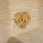 Packaged heart-shaped kumkum holder for gifting