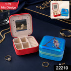 Jewelry organizer box pack showing compartments and design