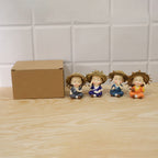 Baby monk Buddha decorative figurine set - image 9