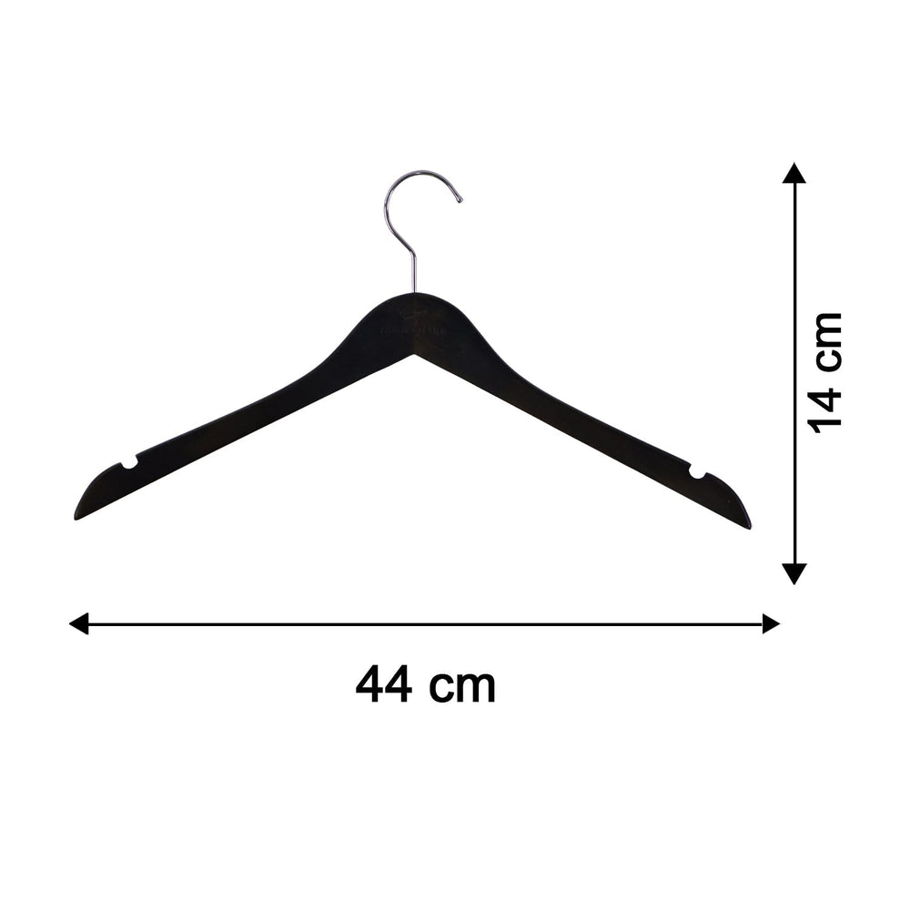 Size guide for cloth hanger in wardrobe use