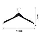 Size guide for cloth hanger in wardrobe use