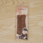 Beautiful wooden comb in packaging, ideal gift for hair care enthusiasts