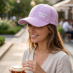 Unisex baseball cap suitable for men and women with curved brim