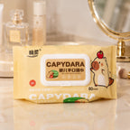 Wet wipes used for hand, face, & baby cleansing on-the-go