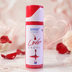 Body spray perfume detail with easy-spray nozzle