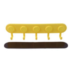 No-drill adhesive wall hook hanger detail