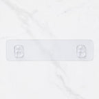 Durable plastic wall hook design suitable for various surfaces