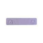 White adhesive hook with no drilling required for wall hanging
