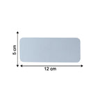Size guide for transparent self-adhesive wall hook