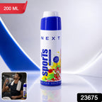 Pack of Next sports body spray deodorant for men
