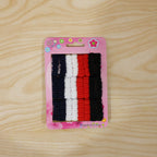 Elastic hairbands ideal for everyday hairstyling