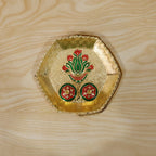 Daily use pooja basket with meenakari work