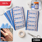 Pack of adhesive bandage strips for minor injuries