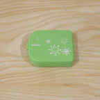 Size reference of the pill organizer box.