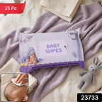 Soft baby wipes in gentle packing for travel