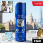 Blue London body spray pack for men, masculine fragrance