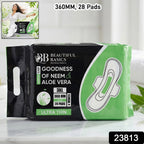 Main image of 3XL sanitary pads with wings for heavy flow night protection