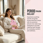 Reusable hot water bag for soothing warmth and period comfort
