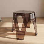 Durable plastic stool for seating and utility use