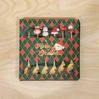 6pc golden spoon set in gift box for gifting