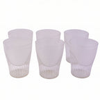 Stackable, stylish plastic glasses for daily and party use