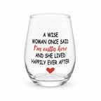 Elegant transparent glass tumbler for wine or juice