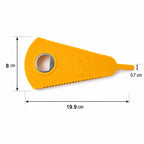 Size guide for stainless steel bottle opener