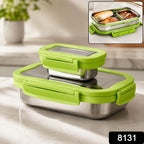 Stainless Steel Lunch Pack – Leakproof & Compact