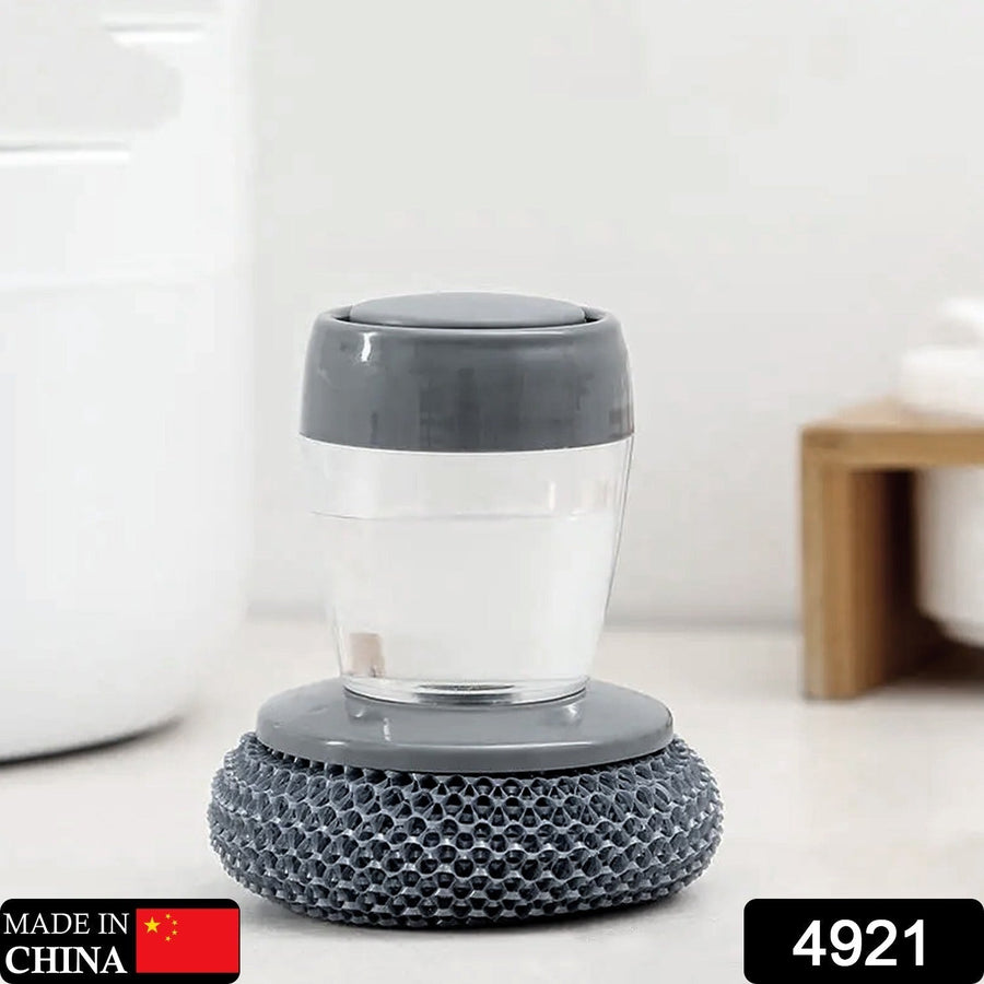 Soap Dispensing Dish Brush – Easy Kitchen Cleaning | VelvetBubbles