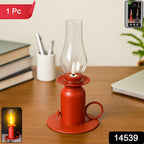 Battery operated flameless candle light LED lamp