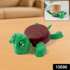Cartoon turtle shaped plastic cup holder for mugs and glasses