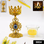 Floral design tea light candle holder perfect for Diwali decoration