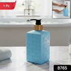 Refillable plastic soap dispenser pump bottle for home use