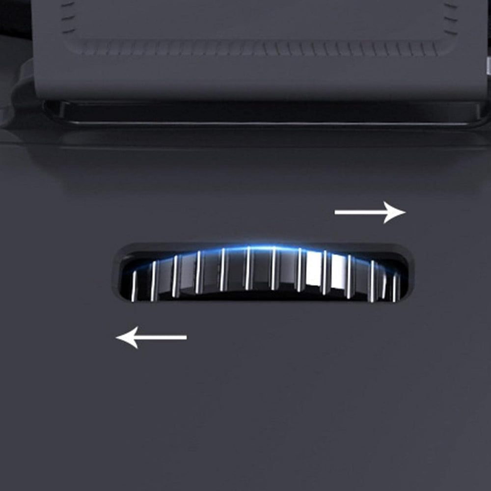 Top view of the Fitnos VR Headset, showing integrated audio.