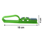 Kitchen knife sharpening tool with easy grip handle