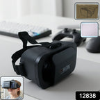 Close-up of VR Box headset lens and comfortable eye padding for extended use