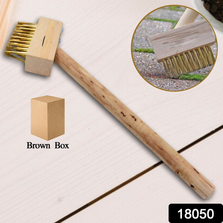Paving Brush – Wooden Block Patio Weed Remover | ToolMate Pro
