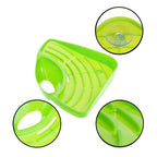 Practical sink strainer for effective draining of food waste and keeping sponges dry.
