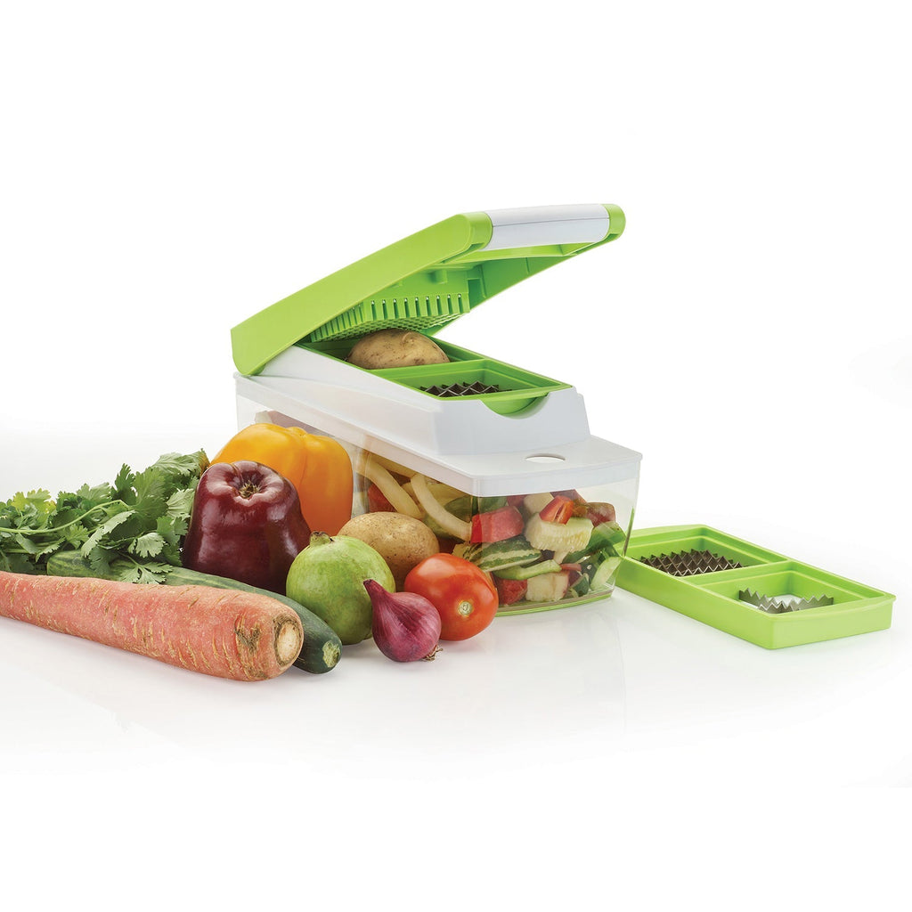 House of Sensation quick dicer, Snowpearl model, with non-skid feet for stable operation.
