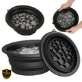 Main image showing Silicone Face Ice Bowl's flexible silicone design