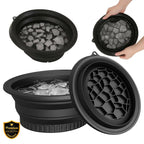 Main image showing Silicone Face Ice Bowl's flexible silicone design