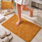 Anti slip absorbent floor mat, 77 x 49 cm soft microfibre door mat (1 pc)