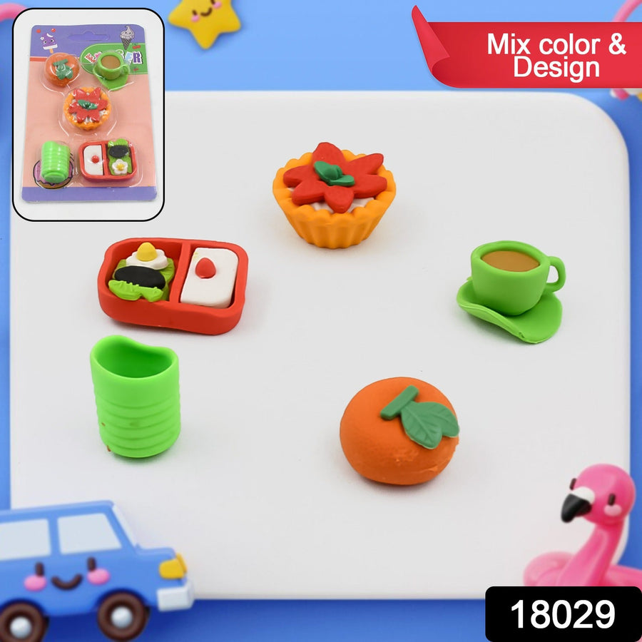 3D Erasers for Kids – Fun & Colorful Novelty Set | Colorful Creations