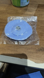 Blue silicone multiuse sink strainer stopper for hair and food debris filtration