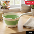 Water dipper scoop pack in vibrant green and white