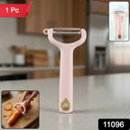 Fruit peeler designed for easy peeling of apples and other fresh produce